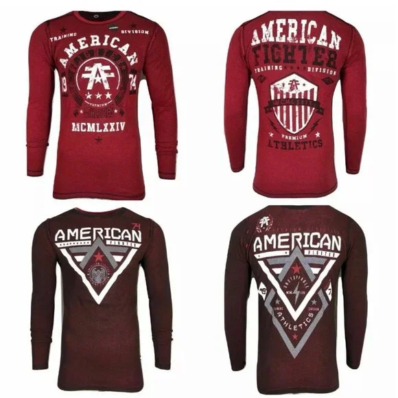 AMERICAN FIGHTER Men's REVERSIBLE THERMAL DALTON Athletic Biker MMA - Picture 8 of 13